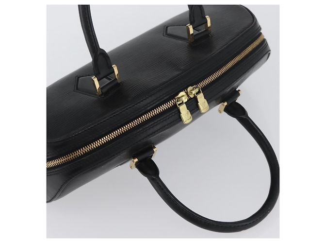 LOUIS VUITTON Borsa a mano Epi jasmine Nera M52852 LV Auth AMZ065 Nero - vista 7