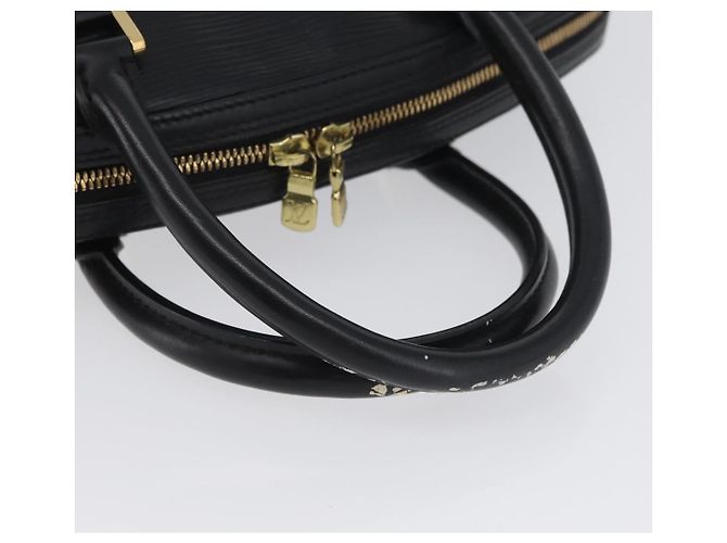 LOUIS VUITTON Borsa a mano Epi jasmine Nera M52852 LV Auth AMZ065 Nero - vista 8