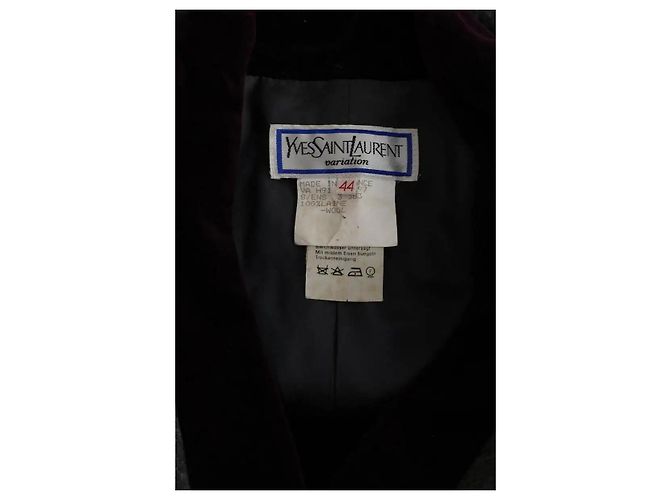 Yves Saint Laurent Blazer cinza - vista 5
