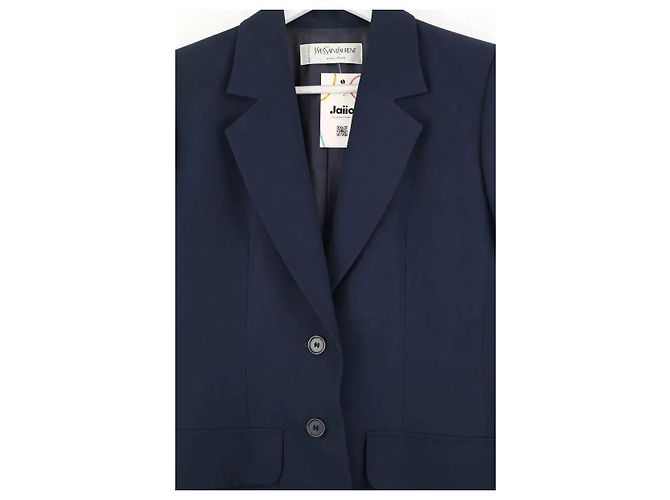 Yves Saint Laurent Blazer blu - vista 2