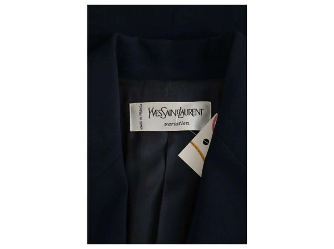 Yves Saint Laurent Blazer blu - vista 5