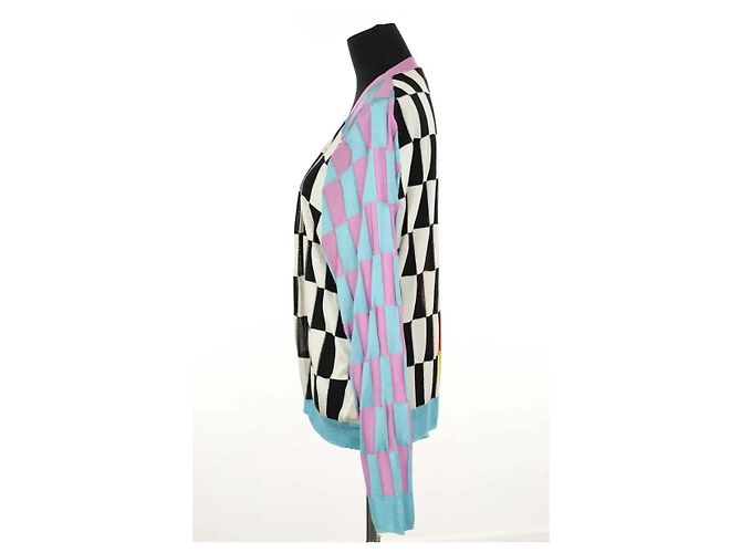 Autre Marque Mehrfarbiger Cardigan Mehrfarben - Ansicht 3