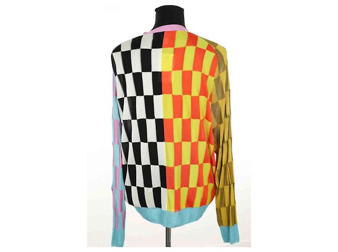 Autre Marque Mehrfarbiger Cardigan Mehrfarben - Ansicht 4