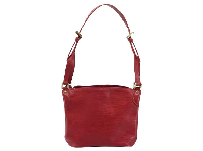 LOUIS VUITTON Borsa a Spalla Epi Mandala PM Rossa M5893E LV Auth ARZ746 Rosso - vista 13