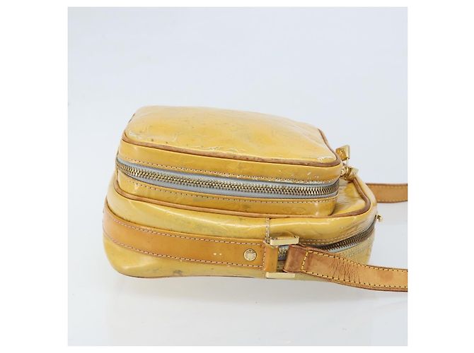 LOUIS VUITTON Borsa a spalla Wooster Monogram Vernis Grigio M91036 LV Auth AMZ478 - vista 3