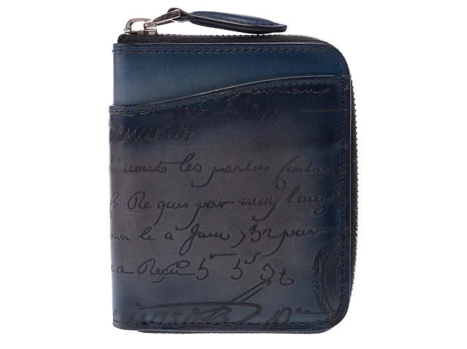 Autre Marque UNSIGNED Blue Leather Accessory - 103435 - view 2
