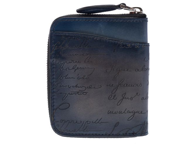 Autre Marque UNSIGNED Blue Leather Accessory - 103435 - view 3