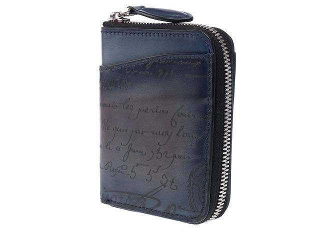 Autre Marque UNSIGNED Blue Leather Accessory - 103435 - view 4