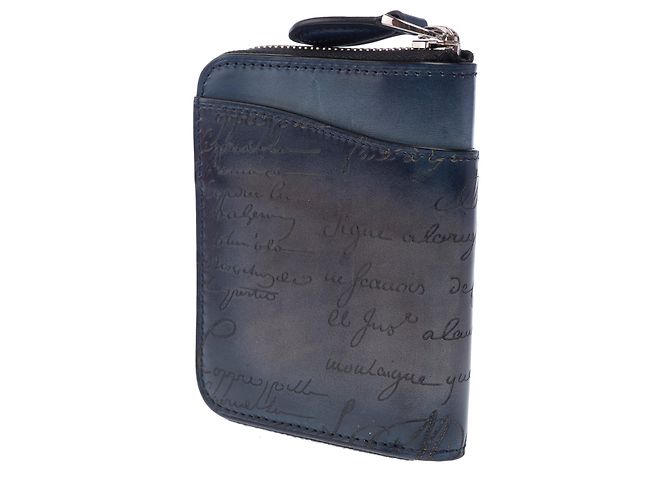 Autre Marque UNSIGNED Blue Leather Accessory - 103435 - view 5