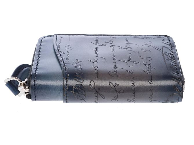 Autre Marque UNSIGNED Blue Leather Accessory - 103435 - view 8