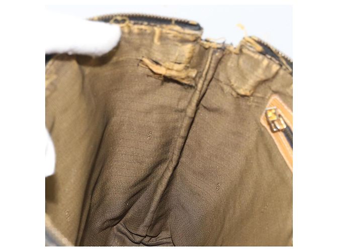 FENDI Zucca Canvas Tote Bag Schwarz Braun Auth YKZ349 - Ansicht 21