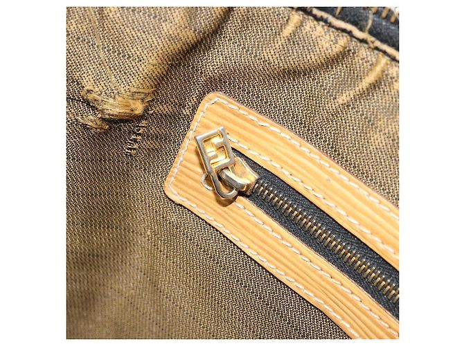FENDI Zucca Canvas Tote Bag Schwarz Braun Auth YKZ349 - Ansicht 23