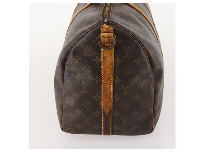 LOUIS VUITTON Monogram Keepall Bandouliere 45 Borsa Boston M41418 LV Auth LNZ497 Monogramma - vista 4