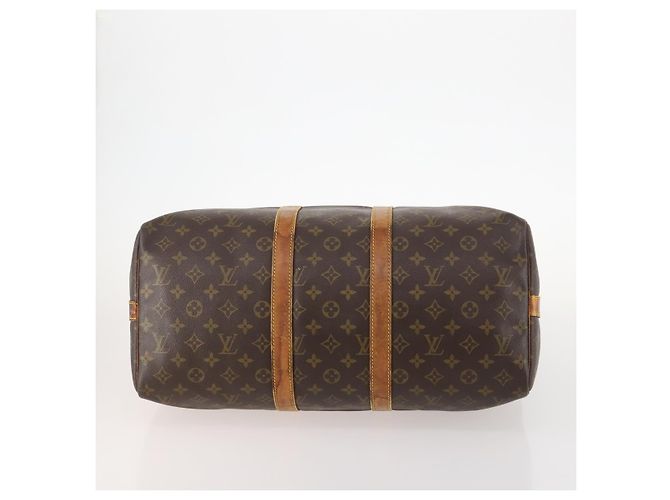 LOUIS VUITTON Monogram Keepall Bandouliere 45 Borsa Boston M41418 LV Auth LNZ497 Monogramma - vista 5
