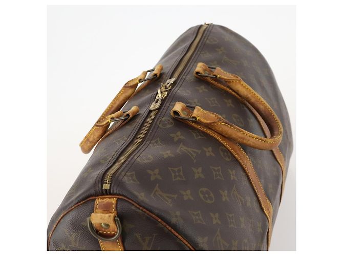 LOUIS VUITTON Monogram Keepall Bandouliere 45 Borsa Boston M41418 LV Auth LNZ497 Monogramma - vista 6