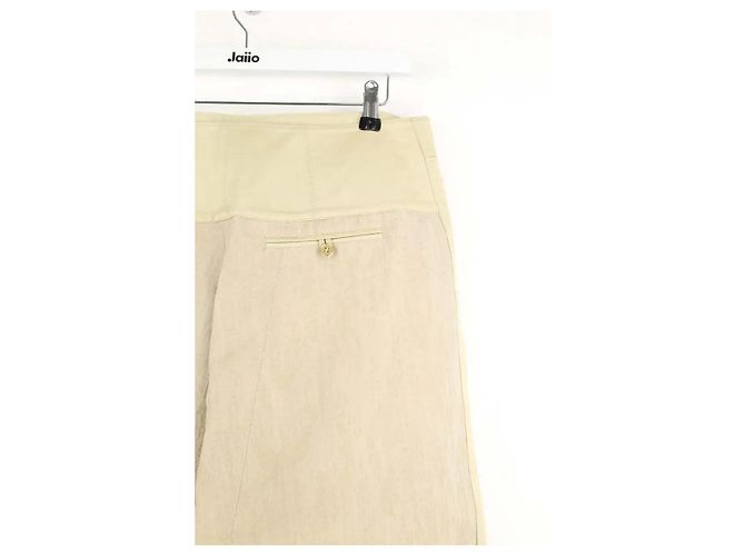 Paco Rabanne Pantalones anchos beige - vista 4