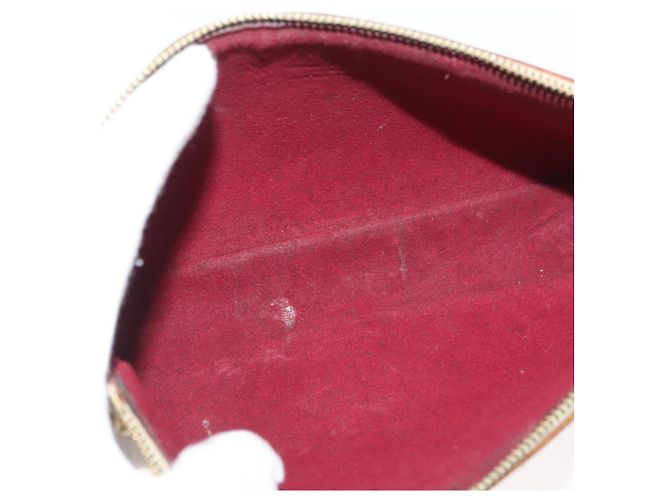 LOUIS VUITTON Pochette Pouch Monogram Multicolore Bianca M92649 LV Auth 166270 Bianco - vista 11