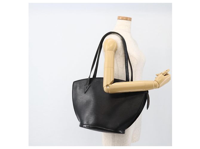 LOUIS VUITTON Epi Saint Jacques Einkaufstasche Schwarz M52272 Auth YKZ1586 - Ansicht 23