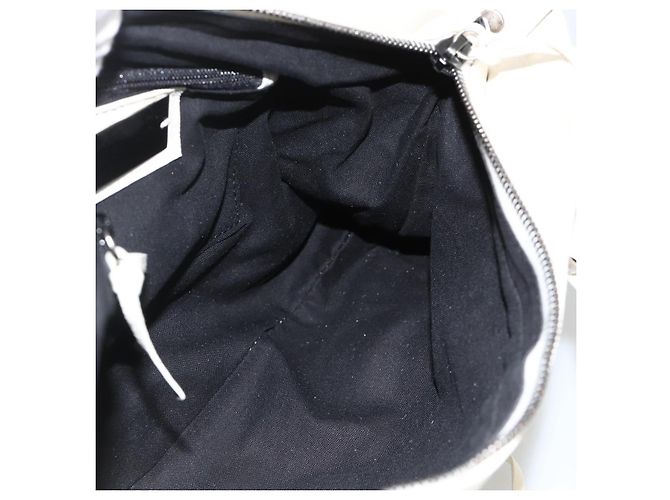 First BALENCIAGA La Prima Borsa a Mano in Pelle 2in1 Bianca 103208 Auth YKZ859SAM - vista 20