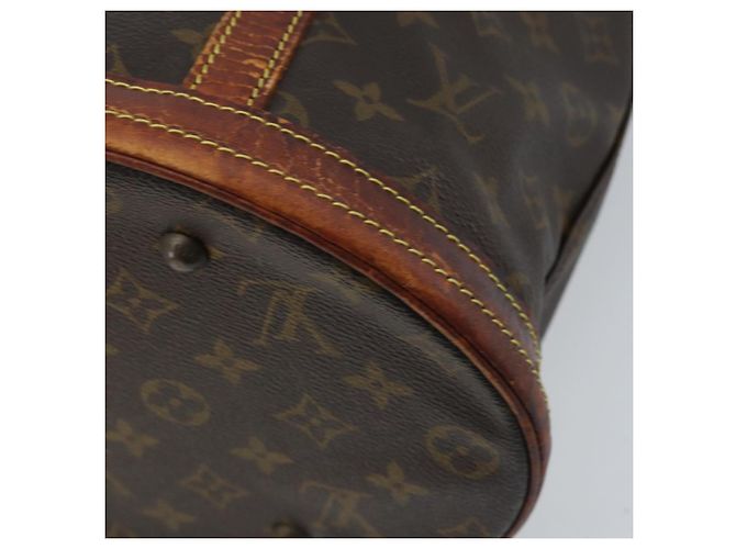 LOUIS VUITTON Borsa a Spalla Monogram Bucket GM M42236 LV Auth ARZ772 Monogramma - vista 17