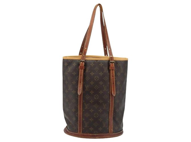LOUIS VUITTON Borsa a Spalla Monogram Bucket GM M42236 LV Auth ARZ772 Monogramma - vista 2