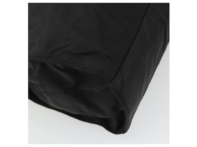 Borsa Tote Prada in nylon nera Auth 174737 Nero - vista 16