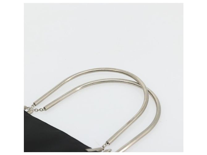 Borsa Tote Prada in nylon nera Auth 174737 Nero - vista 8