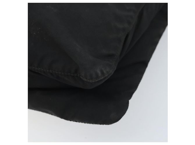 Borsa a Spalla PRADA Nylon Nero Argento Autentica YKZ125 - vista 15