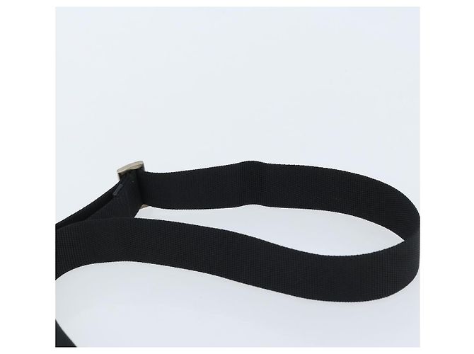 Borsa a Spalla PRADA Nylon Nero Argento Autentica YKZ125 - vista 8