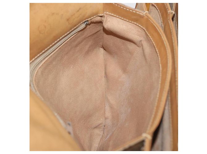 Gucci Borsa a Spalla Micro GG Supreme PVC Beige Oro 001 406 1780 Auth BAZ693 D'oro - vista 19