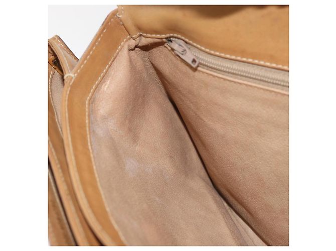 Gucci Borsa a Spalla Micro GG Supreme PVC Beige Oro 001 406 1780 Auth BAZ693 D'oro - vista 20