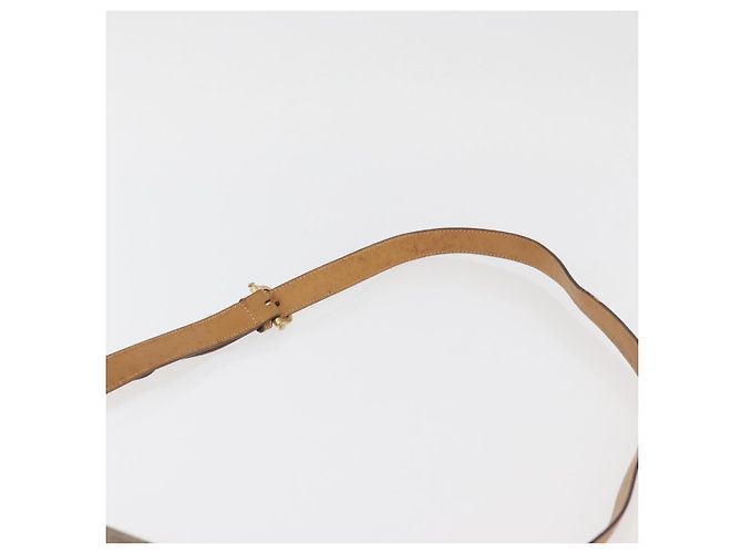 Gucci Borsa a Spalla Micro GG Supreme PVC Beige Oro 001 406 1780 Auth BAZ693 D'oro - vista 8