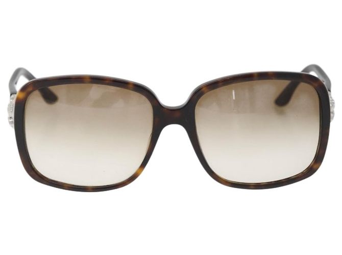 Gafas de sol GUCCI de plástico marrón Auth 155759 Castaño - vista 13