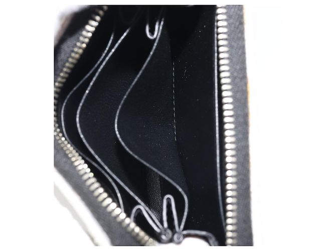 SAINT LAURENT Coin Purse Canvas Multicolor Silver Auth YKZ1018A Silvery Multiple colors - view 21