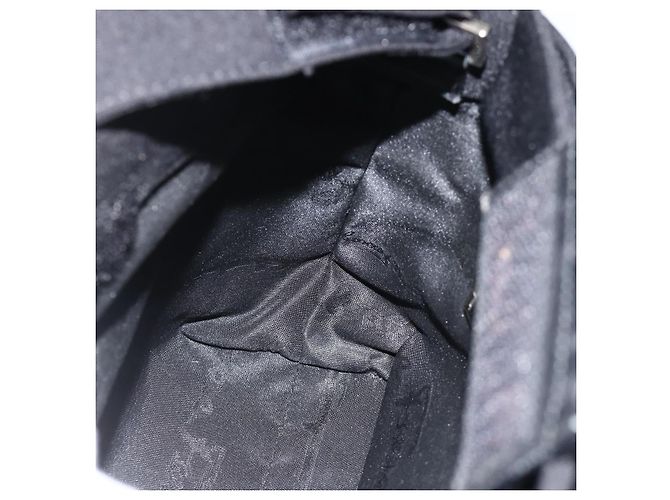 Borsa a mano Salvatore Ferragamo in nylon 2 in 1 nera e argento autentica ka3729A Nero - vista 19