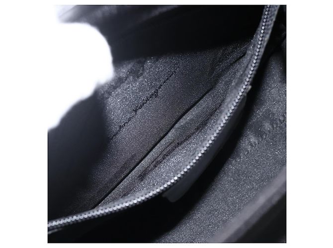 Borsa a mano Salvatore Ferragamo in nylon 2 in 1 nera e argento autentica ka3729A Nero - vista 21