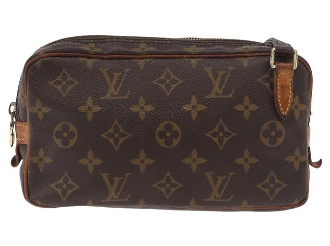 LOUIS VUITTON Borsa a Spalla Monogram Marly Bandouliere M51828 LV Auth ARZ828 Monogramma - vista 13