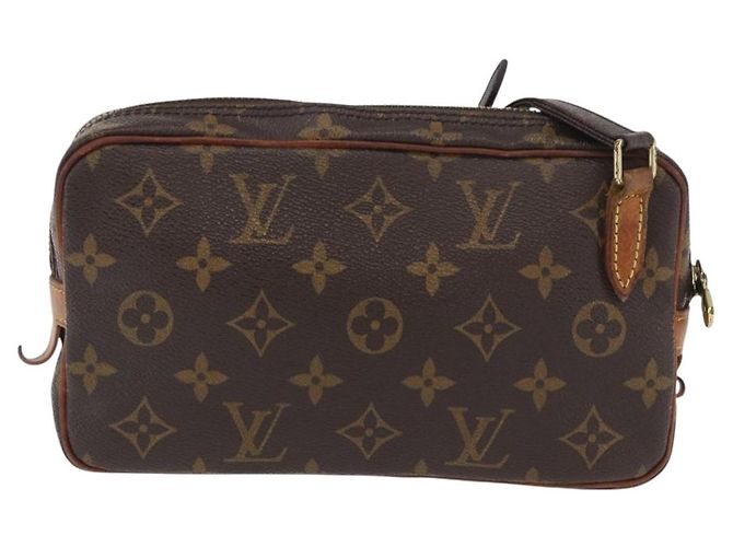 LOUIS VUITTON Borsa a Spalla Monogram Marly Bandouliere M51828 LV Auth ARZ828 Monogramma - vista 2
