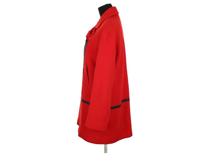Gerard Darel Cappotto rosso - vista 3