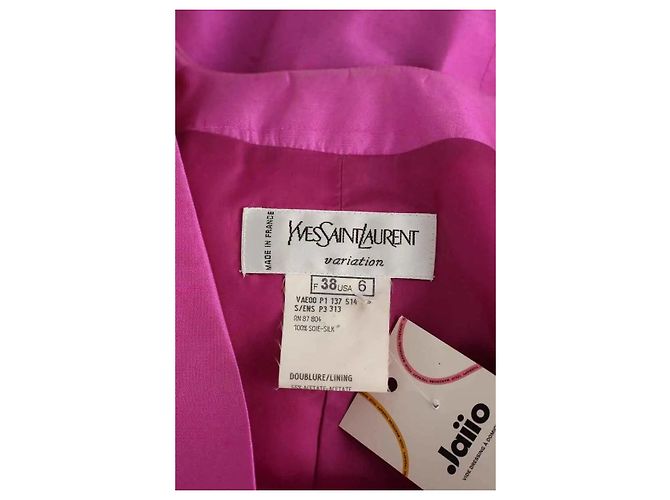 Yves Saint Laurent Blazer rosa - vista 5