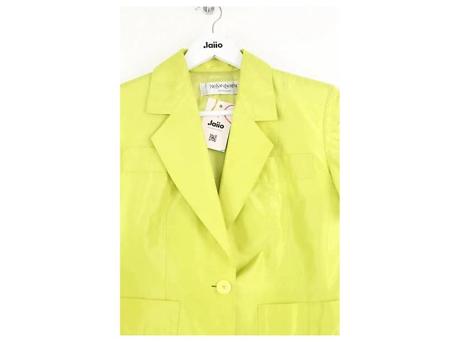 Yves Saint Laurent Grüne Jacke - Ansicht 2