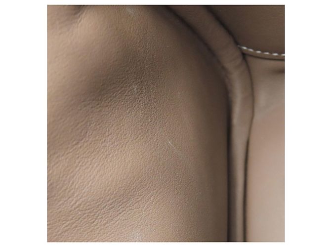 Hermès Lindy 20 Mini-Handtasche Taupe - Ansicht 11