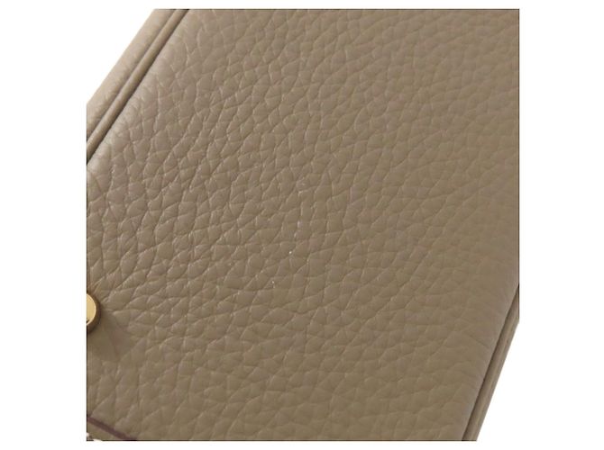 Hermès Lindy 20 Mini-Handtasche Taupe - Ansicht 13