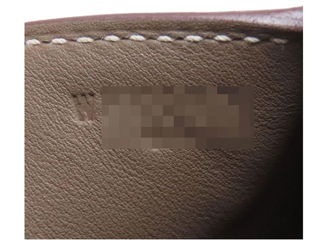 Hermès Lindy 20 Mini-Handtasche Taupe - Ansicht 7
