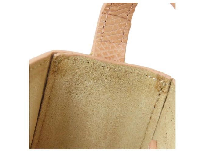 Bolso de hombro de cuero rosa Longchamp - vista 11