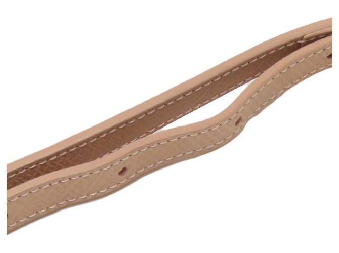 Bolso de hombro de cuero rosa Longchamp - vista 13