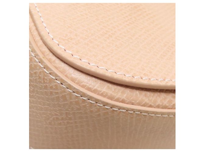 Bolso de hombro de cuero rosa Longchamp - vista 16