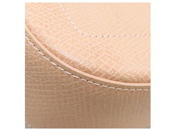 Bolso de hombro de cuero rosa Longchamp - vista 17