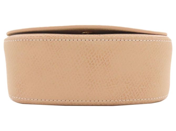 Bolso de hombro de cuero rosa Longchamp - vista 4