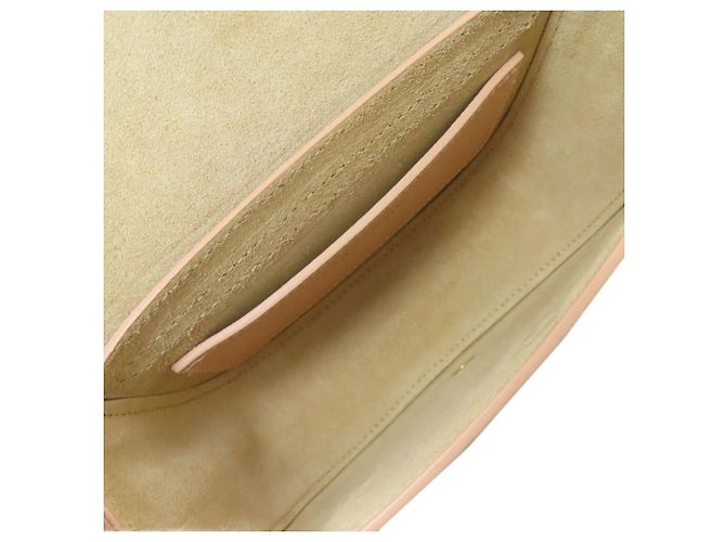 Bolso de hombro de cuero rosa Longchamp - vista 5
